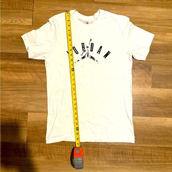 $38 NIKE AIR JORDAN JUMPMAN FLIGHT MVP T-SHIRT CREAM sz S - Picture 5 of 7